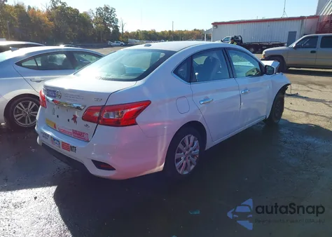 2017 Nissan Sentra Sv z USA, uszkodzony, nr VIN 3N1AB7AP8HL653292